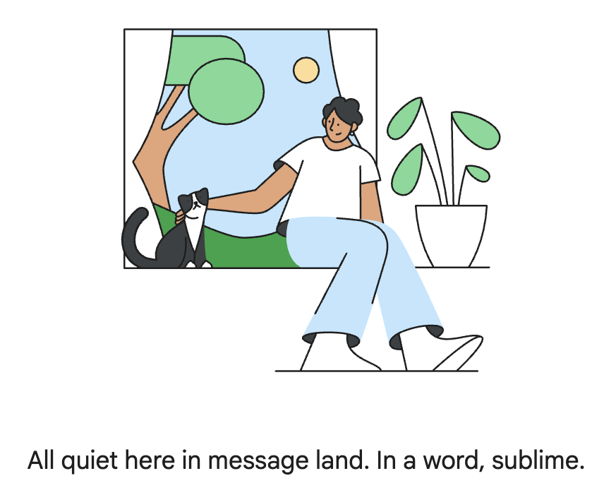 No Unread view on Google Chat